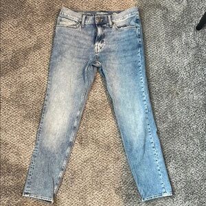 Mens GoodFellow white wash jeans.